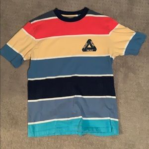 Palace wide on t shirt